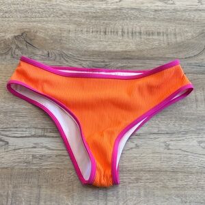 SHEIN Orange and Pink Bikini Bottom